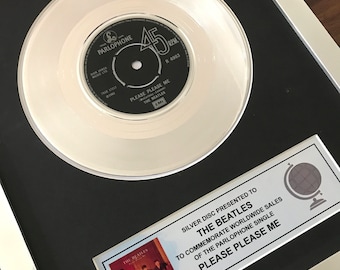 Die Beatles - Bitte Bitte Me - 7 "Silber Disc 45 LP Single