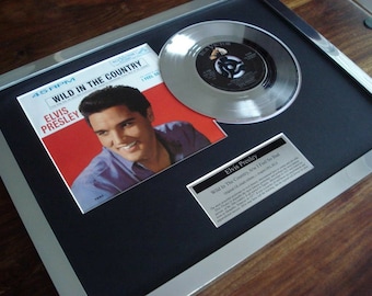 Elvis Presley - Wild in the Country - 7 "Silver Disc 45 Single