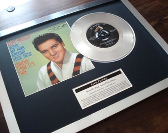 Elvis Presley - Tragen Sie meinen Ring um den Hals - 7 "Silver Disc 45 LP Single