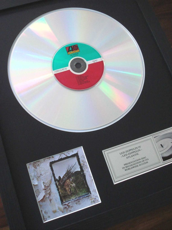 Led Zeppelin IV CD replica presentation disc