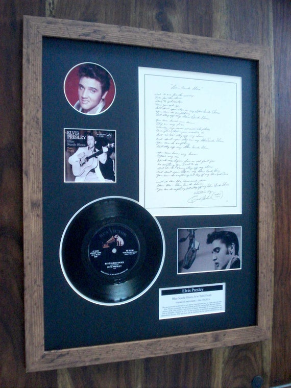 CARL PERKINS: HANDWRITTEN YOUR TRUE LOVE LYRICS