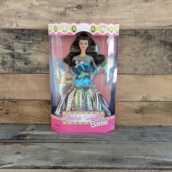 Vintage 1997 Starlight Carousel Barbie / A KB Toys Special Edition