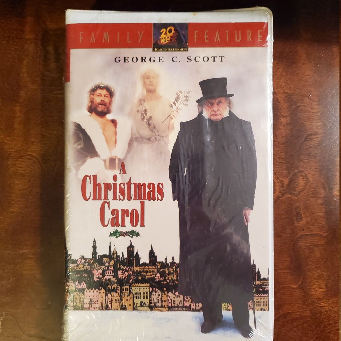 A Christmas Carol 1984 1984 A Christmas Carol Starring George C. Scott VHS Movie - Etsy UK