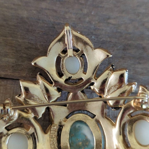Vintage Sarah Coventry 1968 "Remembrance" Brooch … - image 8