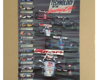 1993 Ford Formula One Racing Poster