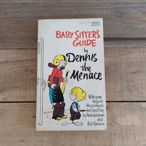 Vintage 1961 Baby Sitter's Guide by Dennis the Menace With Help From Hank Ketcham