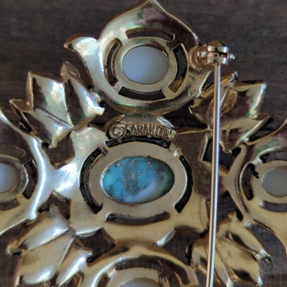 Vintage Sarah Coventry 1968 "Remembrance" Brooch … - image 7