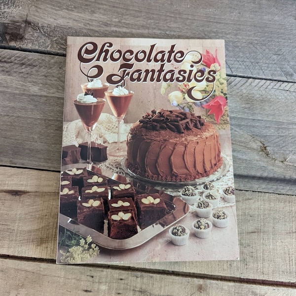 Vintage 1987 Chocolate Fantasies by Southern Living