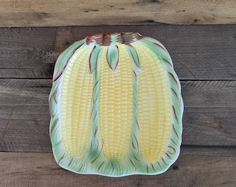 Vintage Corn on the Cob Serving Dish