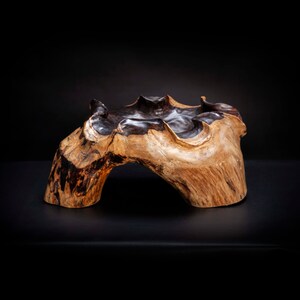Rosewood Carved Bowl