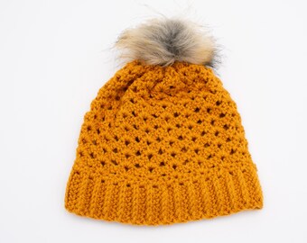 Crocheted Little Girl’s Beanies