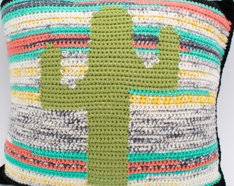 Crocheted Throw Pillow