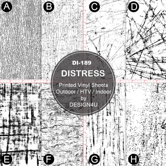 White and gray distressed pattern craft vinyl - HTV - Adhesive Vinyl 