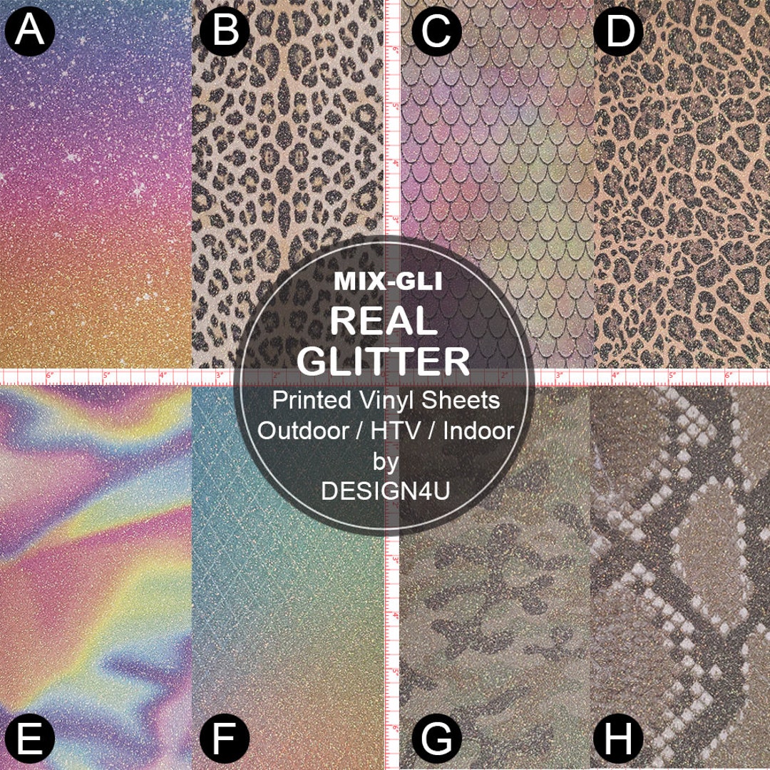Glitter HTV Vinyl  Shop High-Quality Glitter HTV Transfers – The Printing B