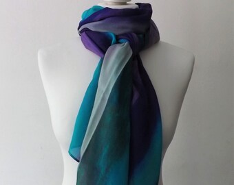 Purple Fields Scarf