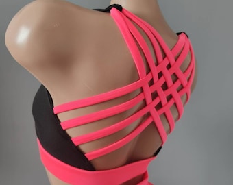 Pole Dance Wear, Stripper Otp and Shorts, Workout Outfit, Polewear Costume, Pole Dance Costume, Sports and Fitness Wear, Pole Dance Clothes