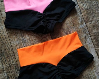 Pantalones cortos de pole dance, traje de entrenamiento, pantalones cortos de baile sexy, pantalones cortos de fitness, pantalones cortos de cintura media, pantalones cortos de tira de plástico, ropa de tira de plástico