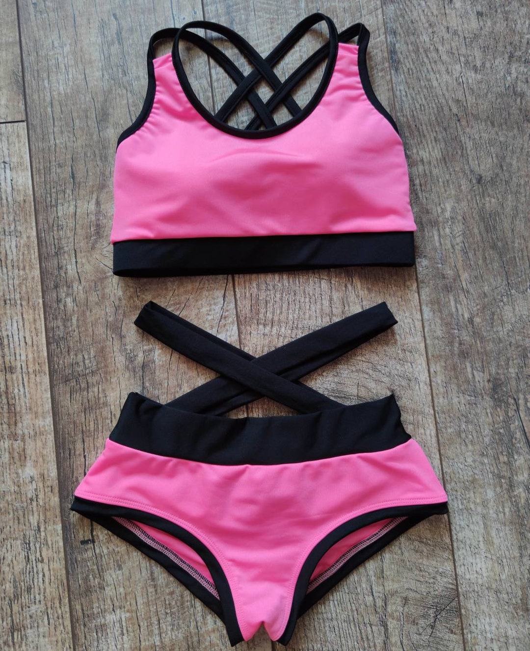 Pole Dance Wear Set Sexy Pole Dance Costume Pole Dance Top Etsy