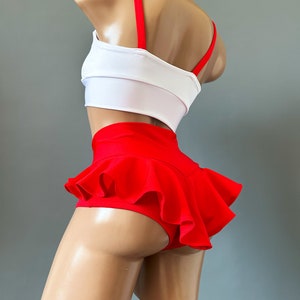 Pole Dancing Costume, Hot Dance Wear, Pole Dance Set, Twerking Shorts and Top, Pole Dance Clothes, Sexy Workout Outfit, Skirt Pole Dance