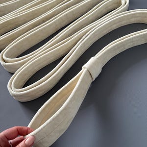 Aerial Straps Loops in Velvet, 2 pcs, Circus Loops for Aerial Gymnastics, Velvet Aerial Long Loops, Loops for Lira Acrobatics, Circus Straps