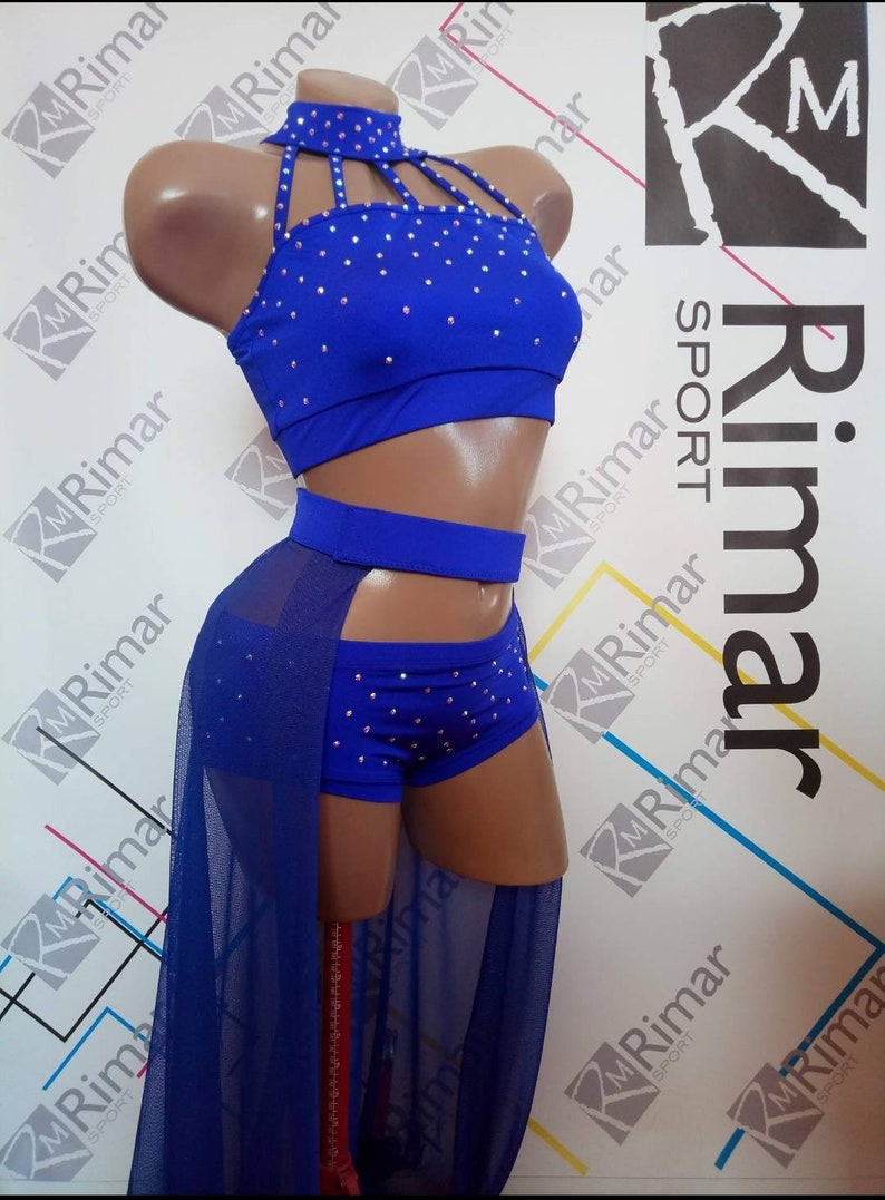 Shorts and Skirt exotic 3pc dance wear Gym Twerk Yoga Fitness shorts Sport bra Polewear suit Workout outfit Pole dance wear Top