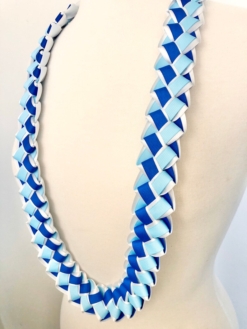 3D Single Braided Ribbon Lei Etsy