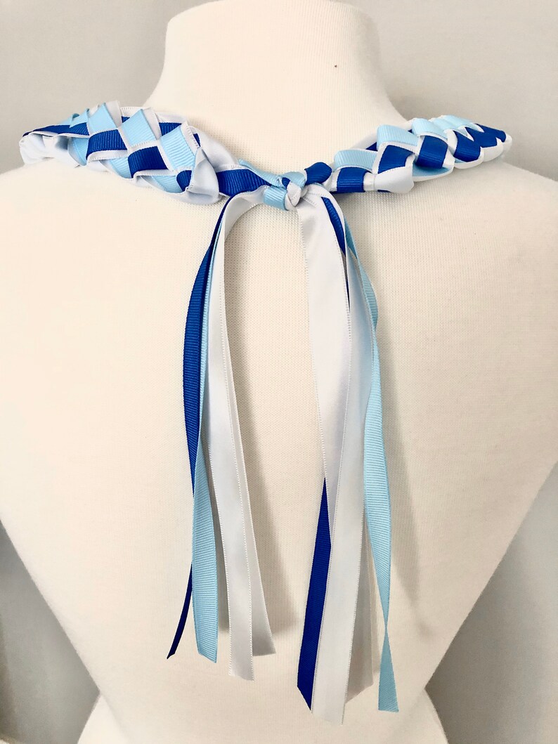 3D Single Braided Ribbon Lei Etsy