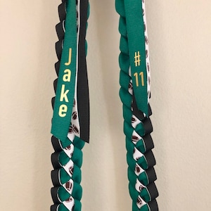 FOOTBALL/FLAG FOOTBALL Ribbon Lei - Senior Night Gift