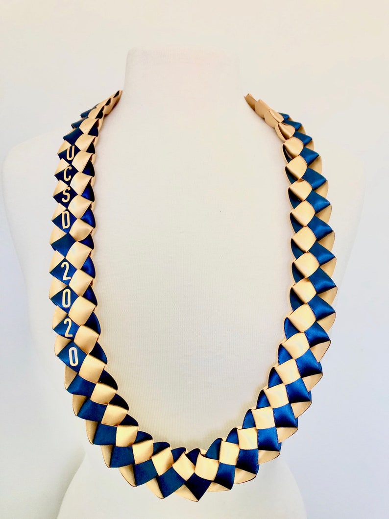 Honor Satin Ribbon Lei Etsy