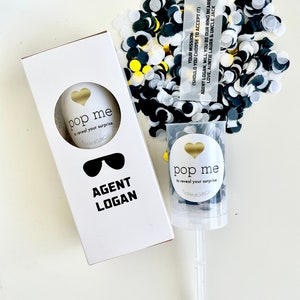 Ring Security Proposal Confetti Pop - Custom Surprise Message