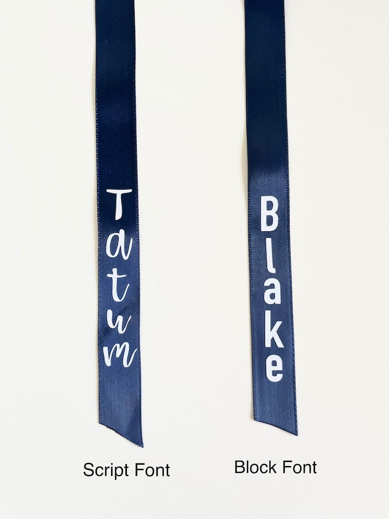 Present Ribbon Script MUSIC/BAND Ribbon Lei/senior Night Gift - Etsy