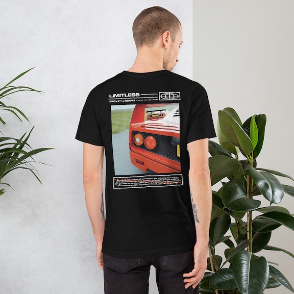 Maglia McLaren F1 x Ferrari F40 x Ayrton Senna LIMITLESS / Appassionato di auto Formula Uno Enzo F50 Supercar