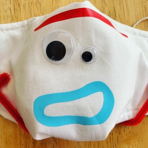 Forky Inspired Face Mask Toy Story - Etsy