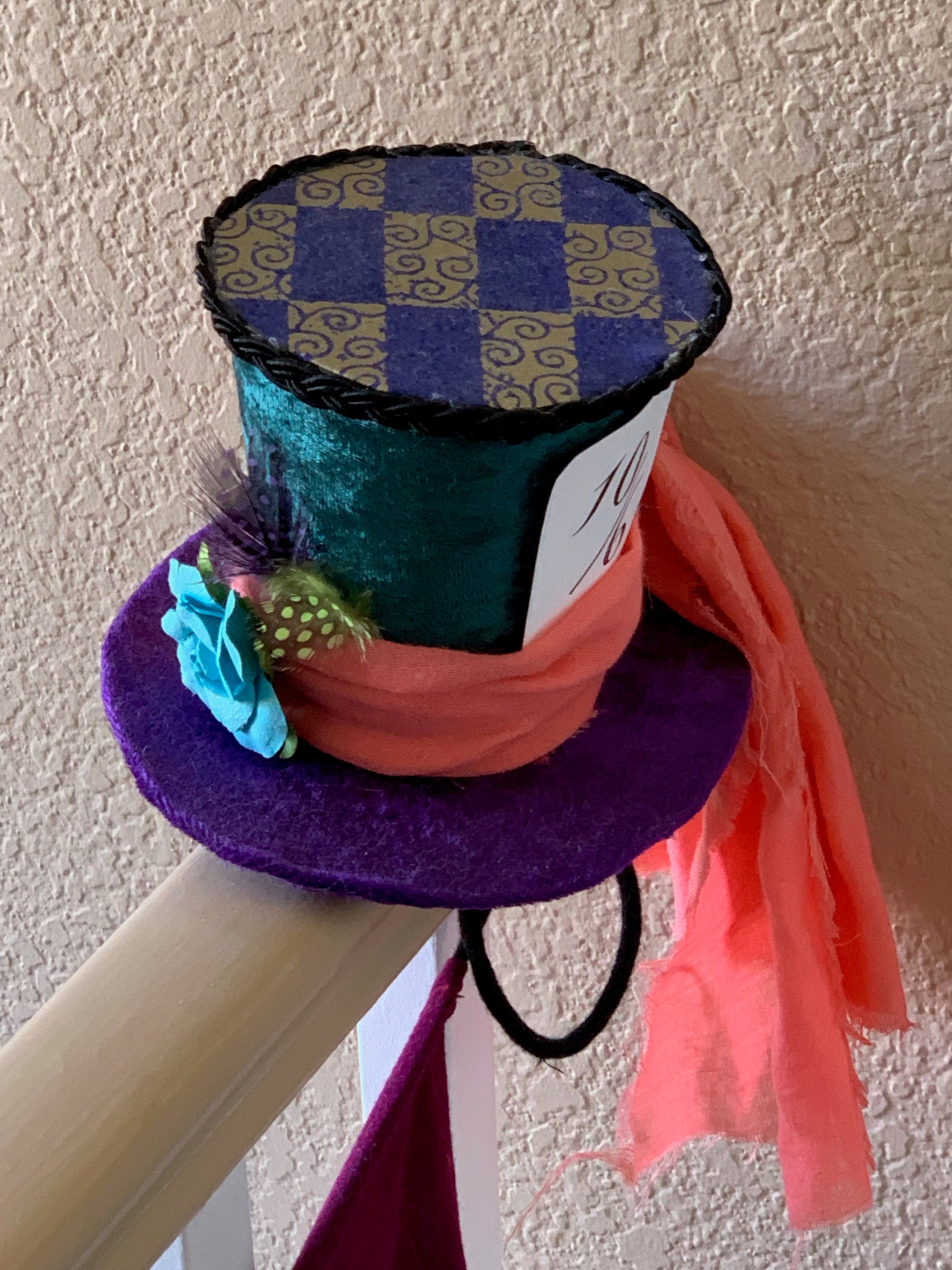 sombrero loco alicia en el pais de las maravillas