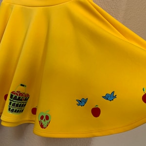 Poison Apple skirt. Snow White inspires Skirt.