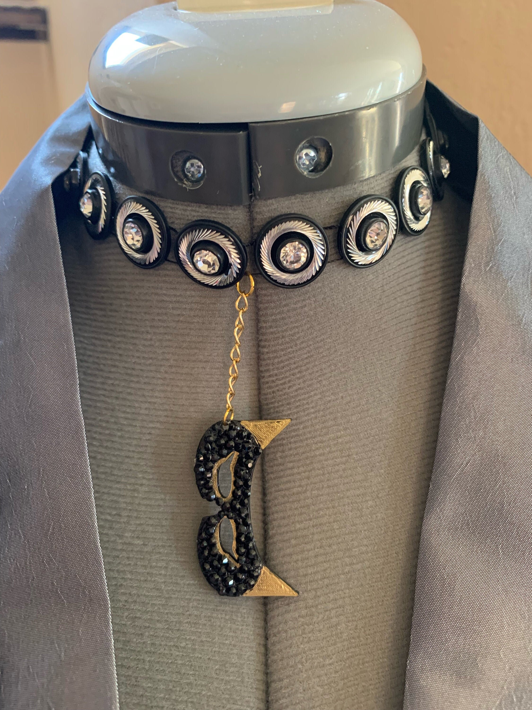 Super Hero Catwoman inspired necklace. Etsy