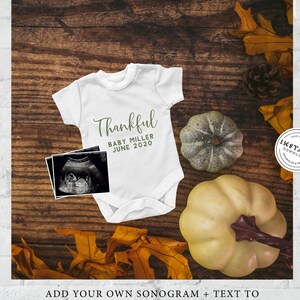 Fall Harvest Pregnancy Announcement | Social Media Editable Letter board Thanksgiving baby announcement | Digital Pregnancy Announcement