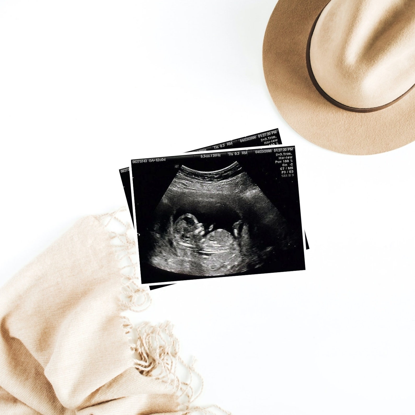 Instagram Pregnancy Announcement Post for the Fall Minimalist Etsy