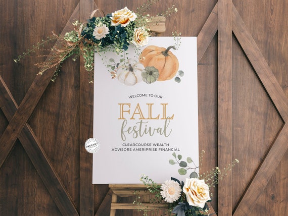 Fall Fest Sign