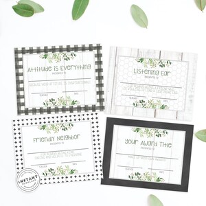 Farmhouse End of the Year Awards for Teachers, Daycare Sports | Modern Farmhouse Teacher | Editable Superlatives Instant Download Classroom