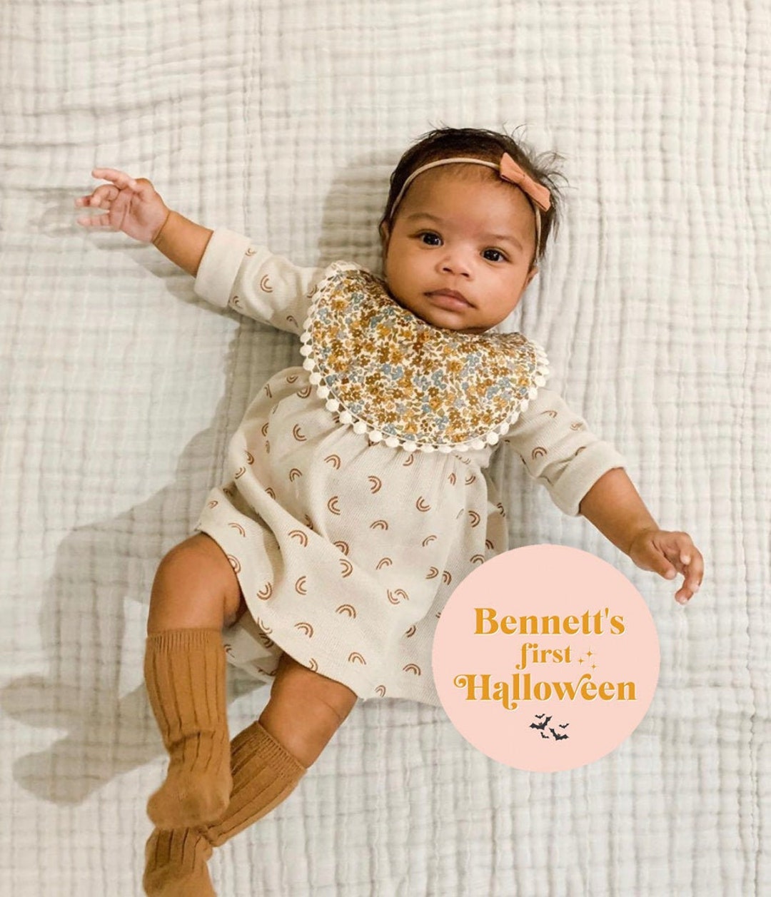 My First Halloween Sign Printable Halloween Decor Boho - Etsy