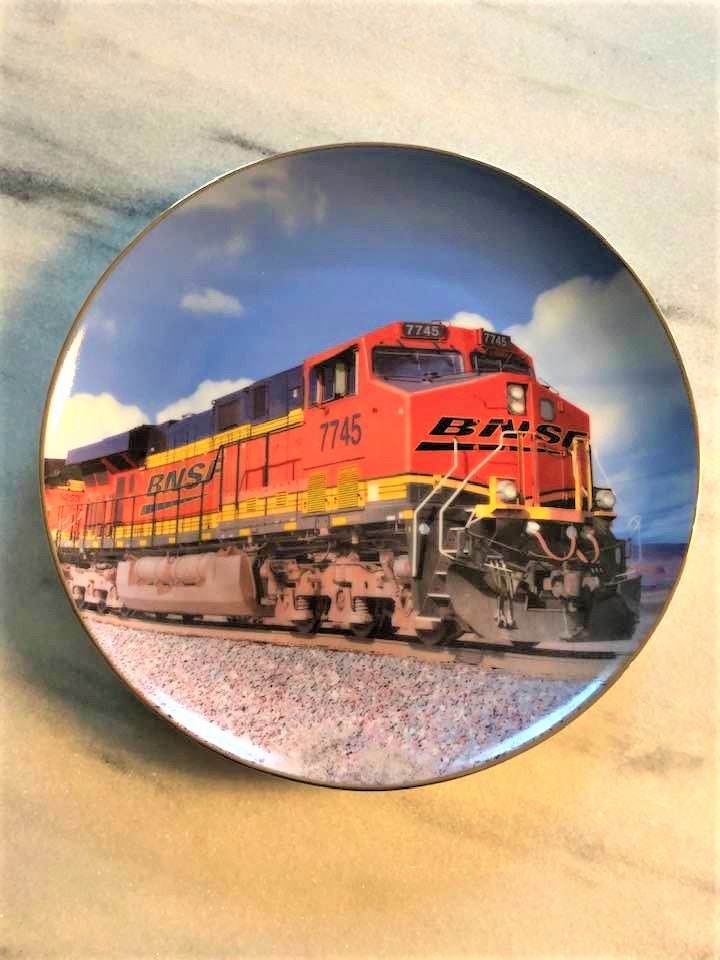 BNSF Safety Award Plateburlington Northern Santa Fe Etsy