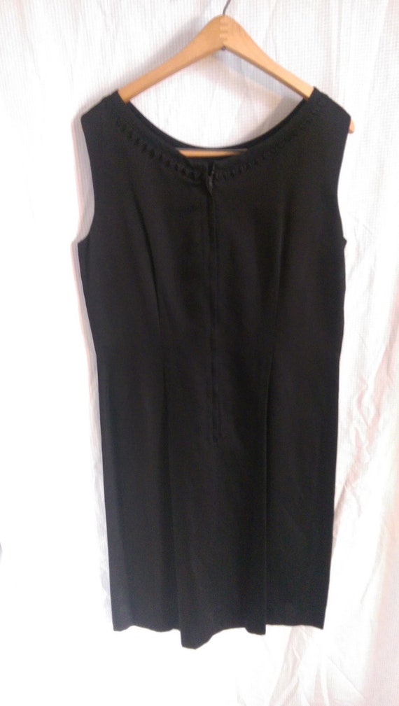 Unbranded Black Sheath Dress - image 3