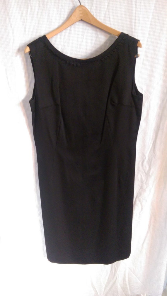 Unbranded Black Sheath Dress - image 1