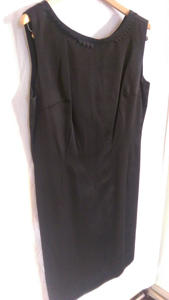 Unbranded Black Sheath Dress - image 4