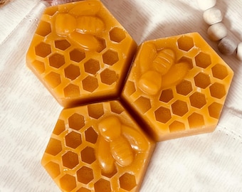 Cera de abejas natural cruda para lociones, bálsamos y velas caseras