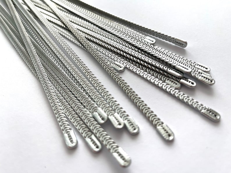 Spiral steel corset boning, 1/2 inch wide, flexible steel boning for corset making and dressmaking