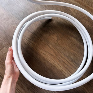 Different diameters of flexible pipe for flowers