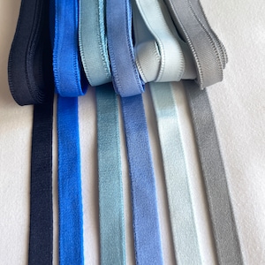 Bone casing tape, 5 yards of 10mm width in blue shades color