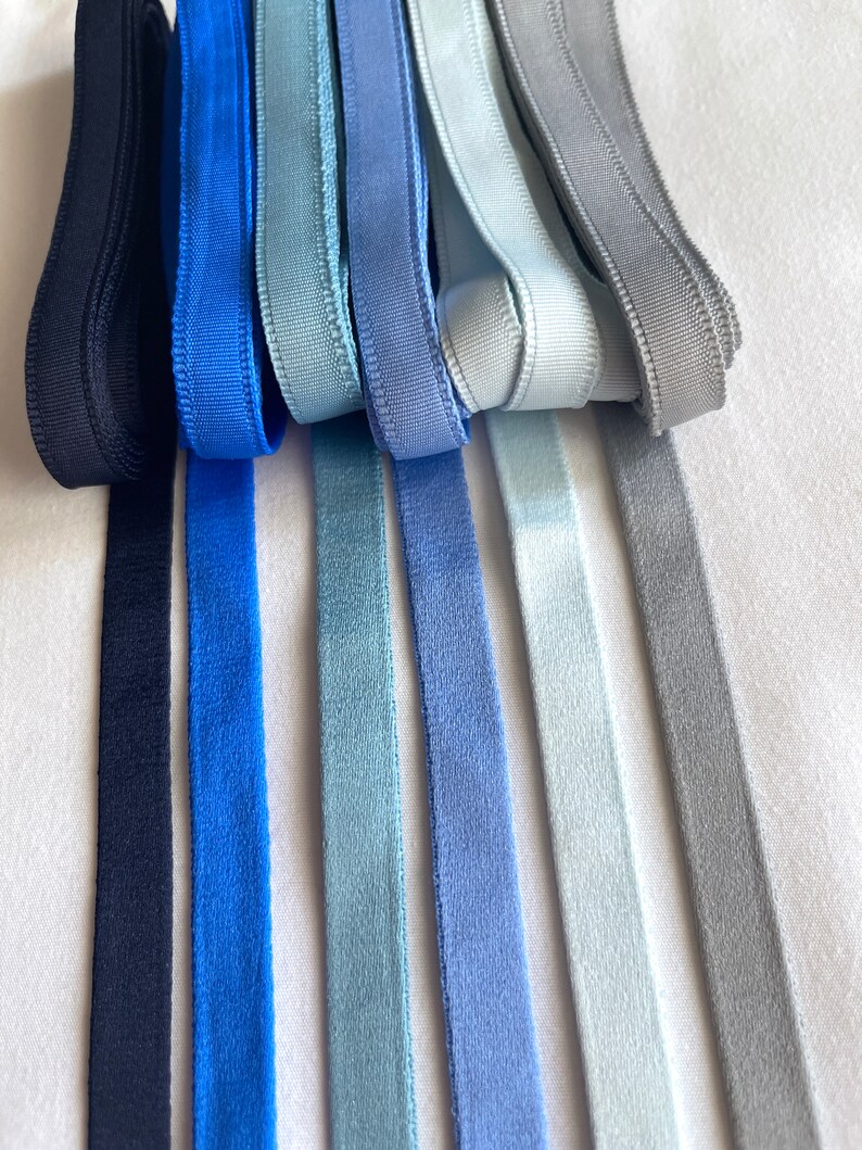 Bone casing tape, 5 yards of 10mm width in blue shades color